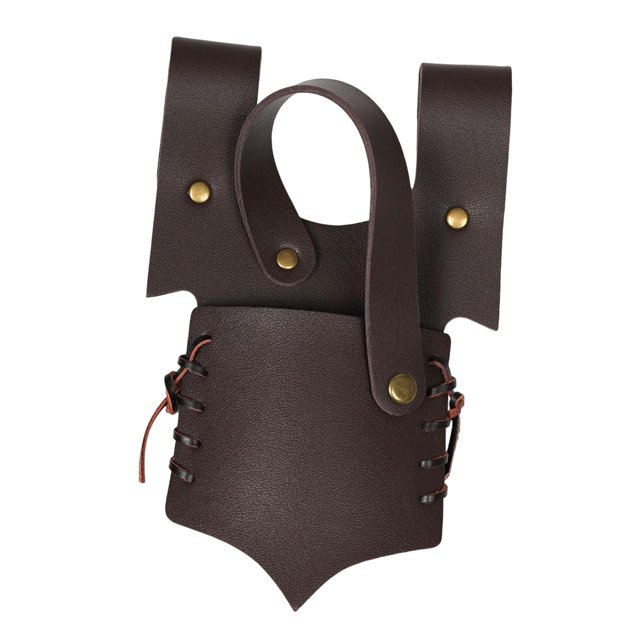 Funda de cuero medieval BLESIY vaina del cinturón Estilo Vintage marrón
