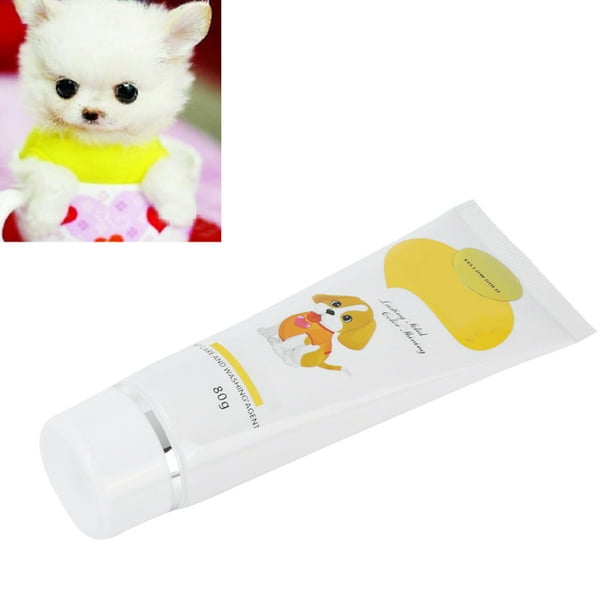 Tinte Para El Cabello De Animales En Gel, Seguro, Semipermanente, Temporal, Colorante Para El Pelo De Mascotas, Fácil De Usar Y Quitar, Con Color Brillante De Larga