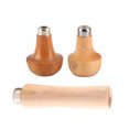 thumbnail image 1 of Wooden File Handle, 3PCS Wooden Handle Wood Handle Cutting File Handle for File Cutting Tool Craft DIY Hand Tools Knife, 1 of 7