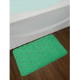 thumbnail image 2 of Lighthouse Bath Mat, Abstract Ocean Waves Pattern Swirl Stripes Nautical Vintage Marine, Plush Bathroom Decor Mat with Non Slip Backing, 29.5" X 17.5", Green Black White, by Ambesonne, 2 of 2