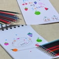thumbnail image 2 of Justharion Long-Lasting Gel Pens Enjoy Continuous Writing Without Interruption Quick-Drying Ink School Supplies 12 color, 2 of 6