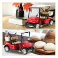 thumbnail image 4 of FENGGUIQU 2Pcs Alloy Golf Cart Model Decorative Figurines Modern Tabletop Home Office Ornament, 4 of 8
