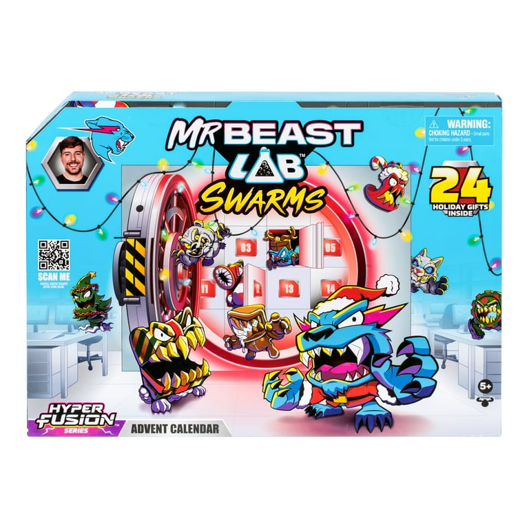 新品 Mythos Dreamlands スターター3個 & ブースター12個 MRBEAST LAB, Holiday Season Advent Calendar, 24 Gifts, Micro