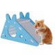 thumbnail image 2 of Muyoka Hamster Slide Montado Hamster Play Toy Casa de hámster de madera con escalera y tobogán DIY Jaula de hámster Accesorios para animales pequeños Mascotas Rata Chinchilla Muyoka Hogar, 2 of 7