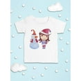 thumbnail image 3 of Girl Playing With Snow T-Shirt Infant -Image by Shutterstock,  6 Months, 3 of 4