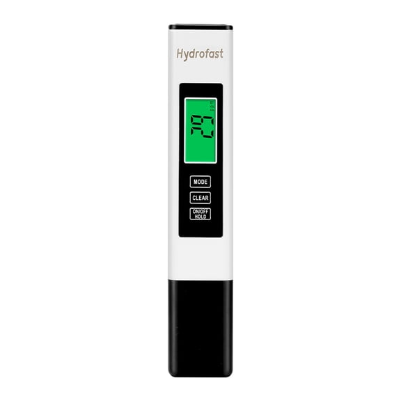 Digital Water Purifier TDS Tester, 4-in-1 Water Quality Meter with EC & Temperature Measurement, Backlit LCD Display, Auto Shut-Off, Water Purity Tester for Drinking Water, RO Systems, Aquariums