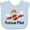AE-Light Blue, variant on Inktastic Future Pilot Airplane Boys Baby Bib