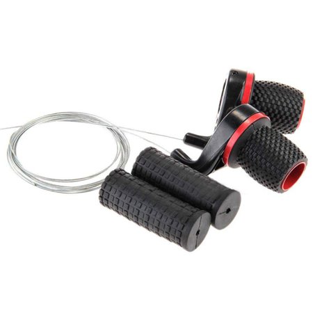 Grip Shifter - MAXSUN 1 Pair Bike Speed Shifter Derailleur Speed Control Handle Twist Grip Gear Shift