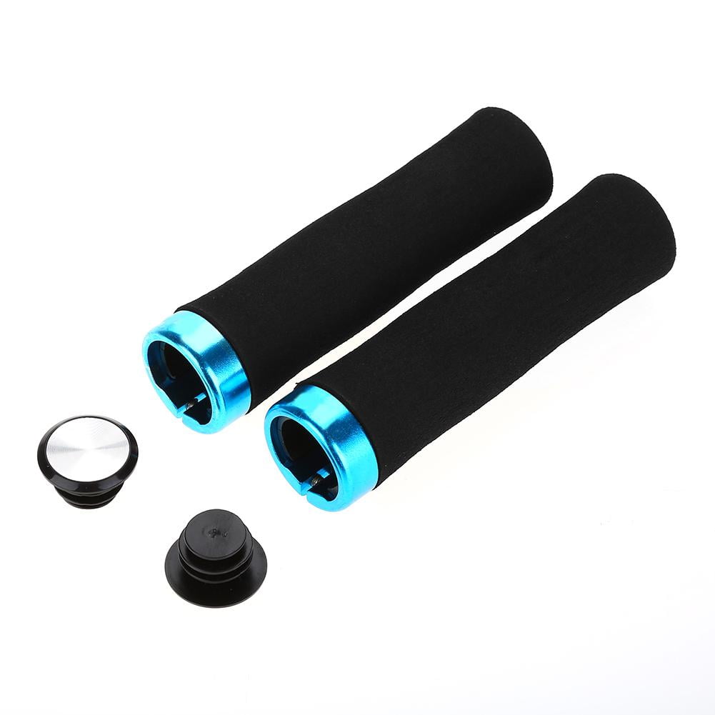 Mgaxyff Bike Handlebar Cover,Bicycle Grip,1 Pair Cycling Handle Bar End Covers Bike Bicycle Lock