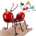thumbnail image 5 of Gustave Small Metal Ant Sculpture Garden Decor 3D Cute Ants Ornament Statues Hanging Wall Art for Outdoor Yard Lawn Home Desktop Decoration, Red, 5 of 8
