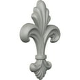 thumbnail image 2 of Ekena Millwork 4"W x 6"H x 5/8"P Fleur-de-lis Large Onlay, 2 of 6