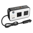 thumbnail image 1 of 200w Modified Wave Car Inverter 12v to 110v Car Power Converter for Home, RV ,Easy to Operate, 1 of 5