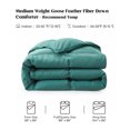 thumbnail image 6 of Puredown All Seasons Goose Down Feather Comforter Ultra Soft Peach Skin Twin, 6 of 6