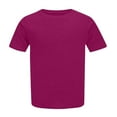 thumbnail image 4 of Endives Plus Size Women's Short Sleeve T-shirt Round Neck T Shirt Summer Loose T Shirt Casual Top, 4 of 5