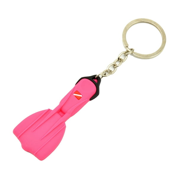 Llavero Mini aletas de buceo Yuarrent diseño mar barco surf