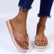 thumbnail image 1 of Moda mujer correa de tobillo verano sandalias planas chanclas Shose Wmkox8yii hj789, 1 of 5