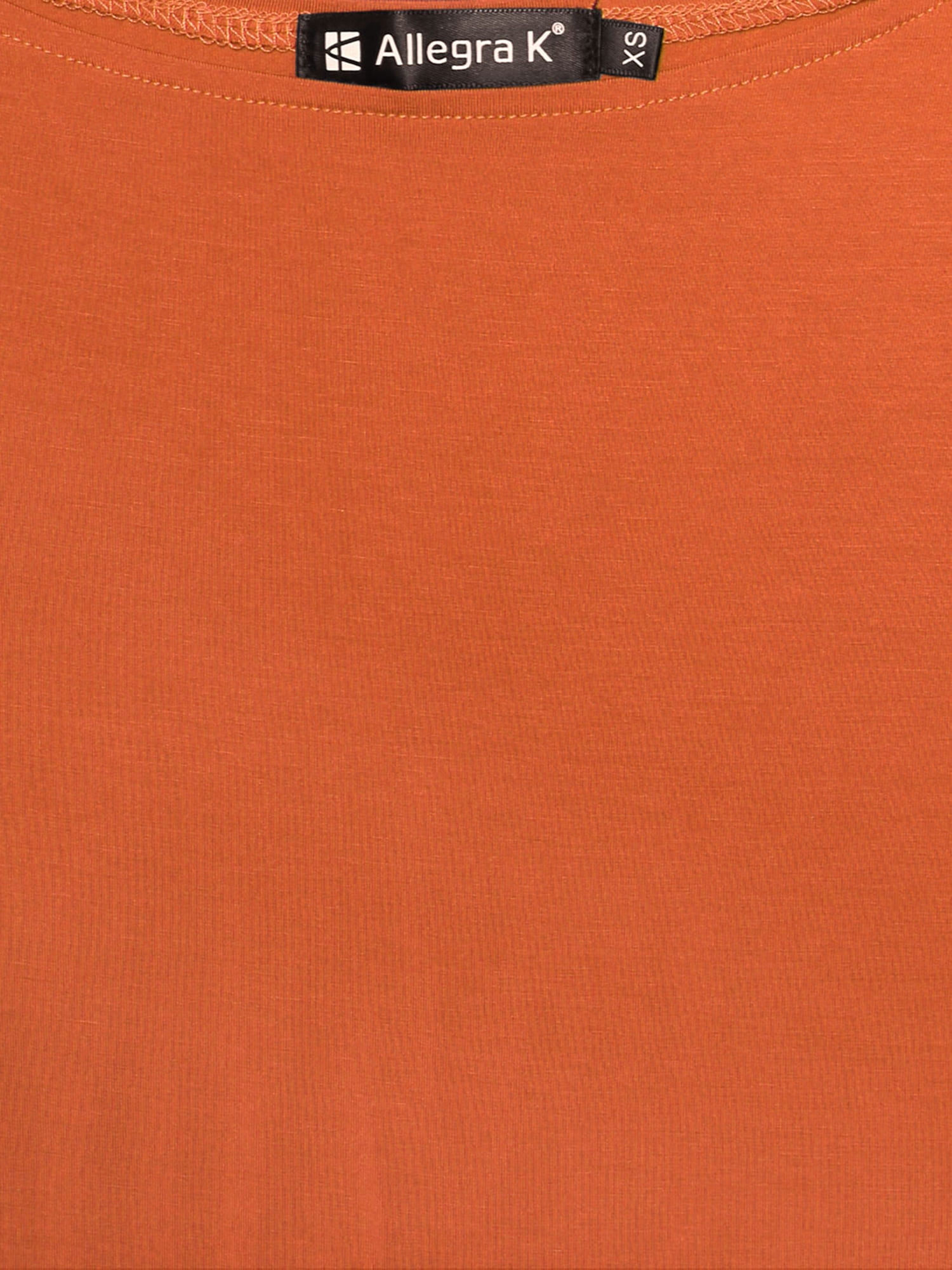 DARING DIVA Off Shoulder Crop Top M Orange