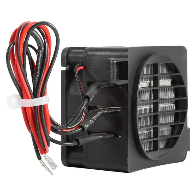 Dekaim PTC Heater,Constant Temperature PTC Fan Car Heater Small Space Heating Incubator(12V 150W)