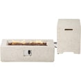 thumbnail image 2 of VENTOPYR 42" Rectangle Propane Fire Pit Table Set with 50,000 BTU with Waterproof Cover, 2 of 9