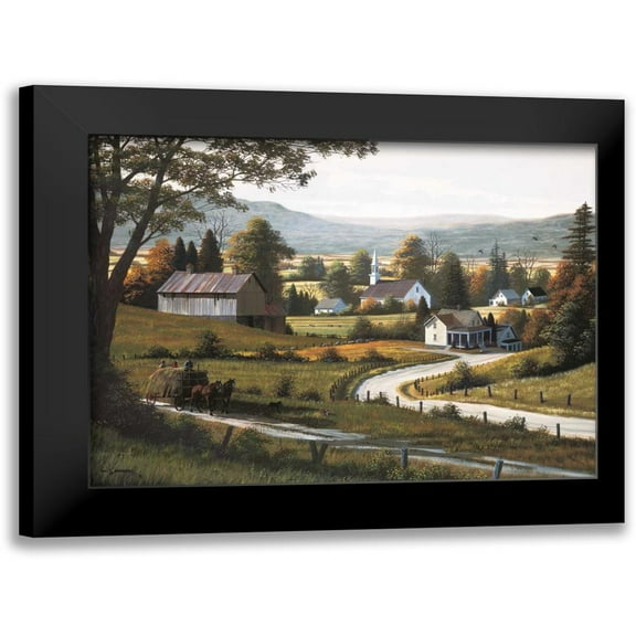 Saunders, Bill 14x12 Black Modern Framed Museum Art Print Titled - Childhood Memories