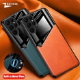 thumbnail image 2 of S24 Ultra Case Zroteve PU Leather Car Magnetic Hard PC Cover For Samsung Galaxy S24 Plus S23 FE S22 S21 S 24 23 22 Phone Cases, 2 of 5