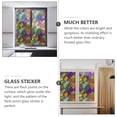 thumbnail image 6 of 2Pcs Window Privacy Film, No Glue Removable Heat Control Anti UV (120cm*58cm), Stained Static Cling Decorative Window Film for Glass Door, Home, Office, Kitchen (Color 3), 6 of 7