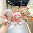thumbnail image 2 of Juguete de Peluche de la serie Sanrio para niños, llaveros con colgante de Hello Kitty, Kuromi, Cinnamoroll, My Melody, 45 estilos, 2 of 4