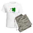 thumbnail image 5 of CafePress - Irish Ninja Women's Light Pajamas - Women's Short Sleeve Print T-Shirt and Pants Light Cotton Pajama Set, 5 of 7