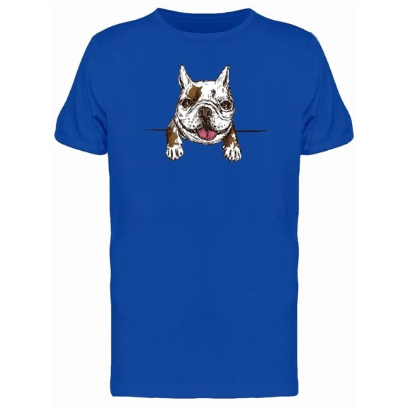 French Bulldog Tongue Out Tee Men's -Image by Shutterstock