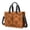 Thanksgiving Orange Diagonal Plaid Pattern, variant on Thanksgiving Orange Diagonal Plaid Pattern Canvas Messenger Tote Bag, Teacher Tote with Multi Pockets & Removable Strap, Large Capacity Gifts for Women Men Teacher Nurse