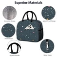thumbnail image 4 of Celestial Space Geek Lunch Tote – Outer Space Insulated Cooler Bag for Work and Picnic, 4 of 7