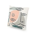 thumbnail image 6 of Noble House Loaldo Modern Cotton Pillow Cover in Multi-Color, 6 of 7