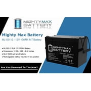 12v 100ah Battery For Renogy Pv Solar Panels