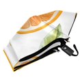 thumbnail image 6 of FORMRS Travel Umbrella Folding Auto Open Close Windproof Rain UV Protection, Orange Watercolor Bees, 6 of 8