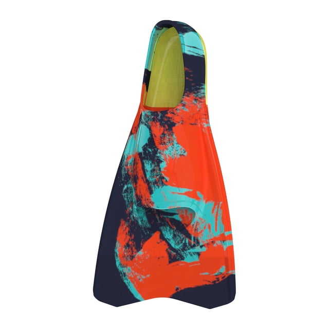 Aleta de entrenamiento de natación Speedo, unisex, de goma, hoja mediana