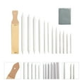 thumbnail image 2 of 1 Set/14pcs Practical Drawing Sketching Blending Stumps Wiping Pen Smudge Pen, 2 of 5