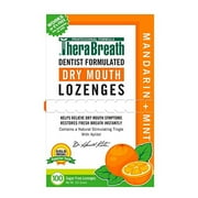 Thera Breath Dentist Formulated Dry Mouth Mandarin Mint Wrapped Sugar Free Lozenges, 100 Ea