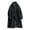 #Black, variant on DPTALR George Men's Casual Fashion Long Sleeve Lapel Coat with Pocket,Buttons,Army Green,Big and Tall Men XXXL