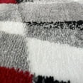 thumbnail image 5 of Luxe Weavers Gray Modern Abstract Area Rug 4x5 Geometric Living Room Carpet, 5 of 9