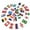 Assorted Color, variant on 9M National Flags Banner Printed Flags  32 Flags Banner for Home Party Pub Fan's Club