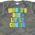 thumbnail image 4 of Inktastic Worlds Best Little Cousin Boys Baby Bodysuit, 4 of 5