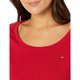 thumbnail image 3 of Camiseta Tommy Hilfiger para mujer, manga larga, cuello redondo, color rojo, 3 of 3