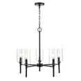 thumbnail image 6 of Millennium Lighting 9915 Chastine 5 Light 24" Wide Chandelier - Black, 6 of 7