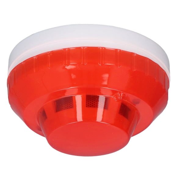 Detector de humo con cable, detector de humo fotoeléctrico, detector de humo, alarma contra incendios, integración perfecta