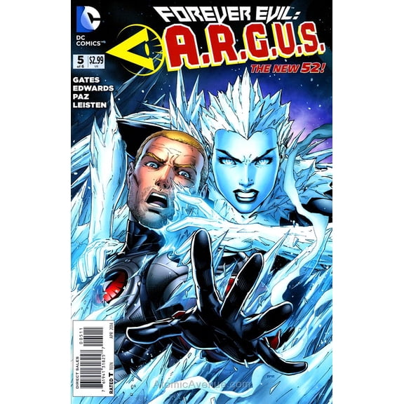 Forever Evil: A.R.G.U.S. #5 VF ; DC Comic Book