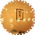 thumbnail image 1 of Guirnalda LED navideña de luz cálida con forma de estrella y luna, 1 of 6