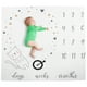 thumbnail image 4 of Manta Bebé Hito Manta Infantil Foto Mes Gráfico De Crecimiento Manta Bebé Manta Mensual, 4 of 7