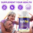 thumbnail image 5 of (2 Pack) Leptitox - Pills for Weight Loss - Energy Boosting Dietary Supplements for Weight Management and Metabolism - Advanced Ketogenic Ketones - 120 Capsules, 5 of 8
