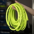 Flexzilla® Air Hose, 1/2" x 50', 3/8" MNPT Fittings, ZillaGreen®