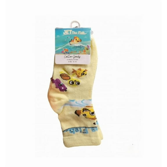 Kids Cotton Crew Yesslow Socks